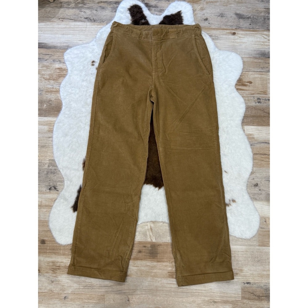 Drew House Brown Corduroy Pants – Men's Size 32 – Smiley Logo – Streetwear